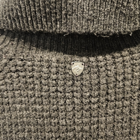 Women's Kühl Kuhl Sienna Turtleneck Pullover Sweater Gray Knit Small - Picture 5 of 16